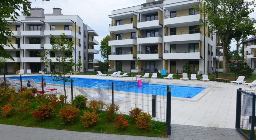 Apartament Baltica - Rezydencja Ustronie Morskie Buitenkant foto